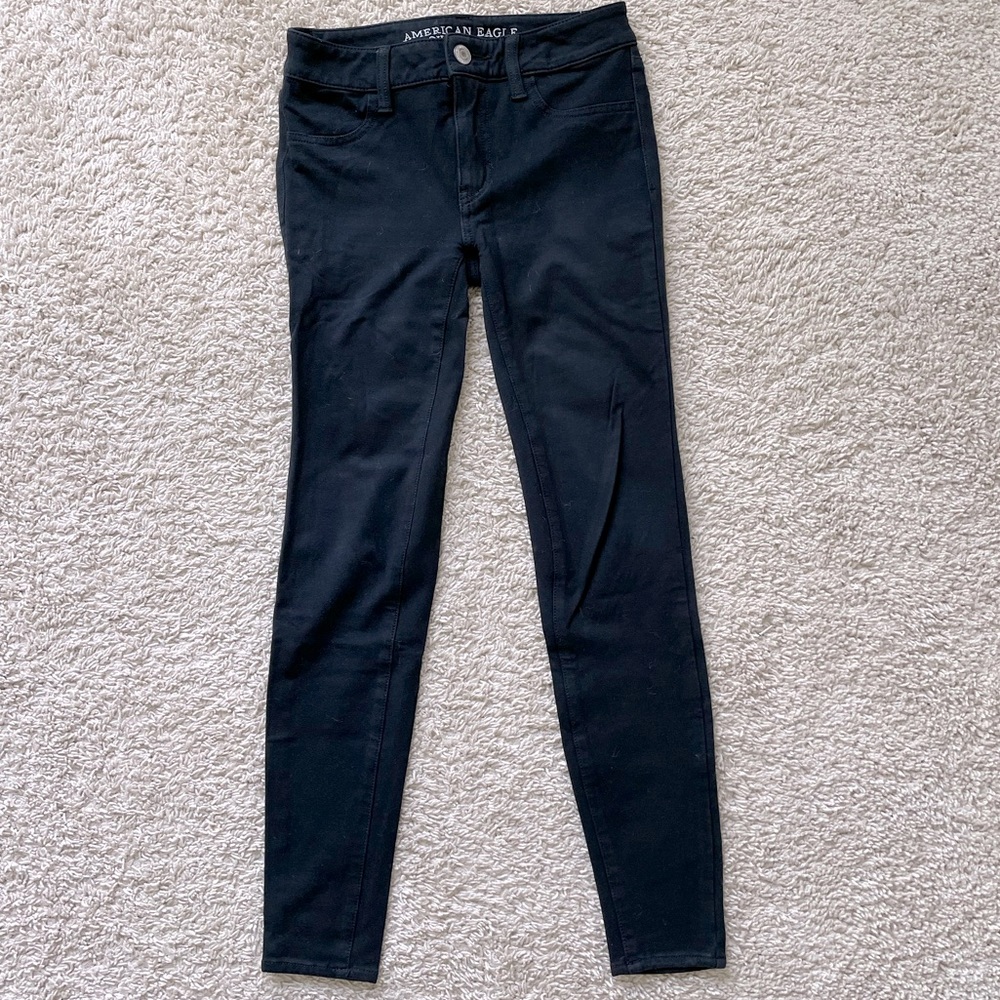 American Eagle Black Jegging Sz 0R